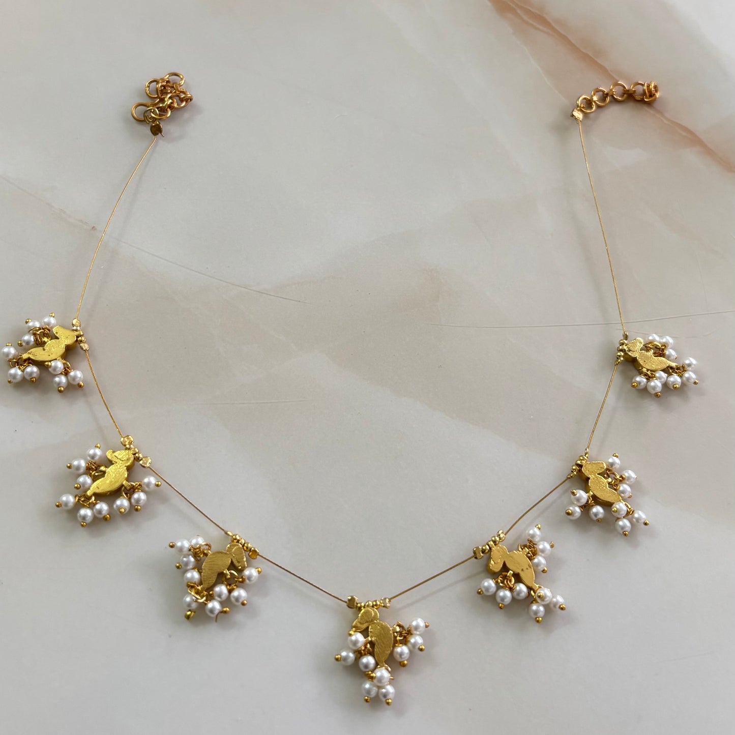 Imperial Pearl Drop Necklace Set