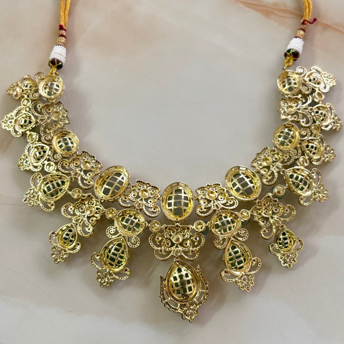 Emerald Rajvanshi Heirloom Necklace Set