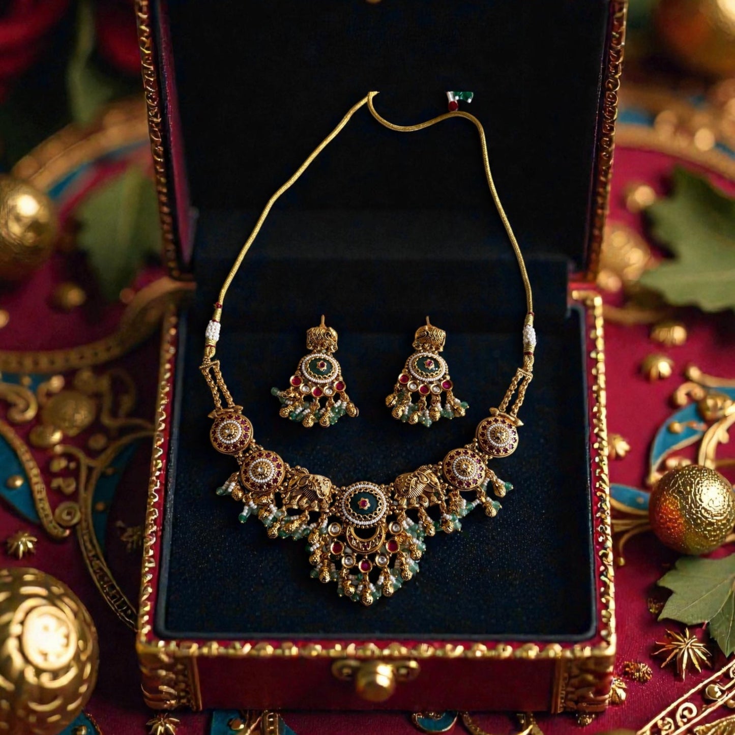 Imperial Devi Statement Necklace