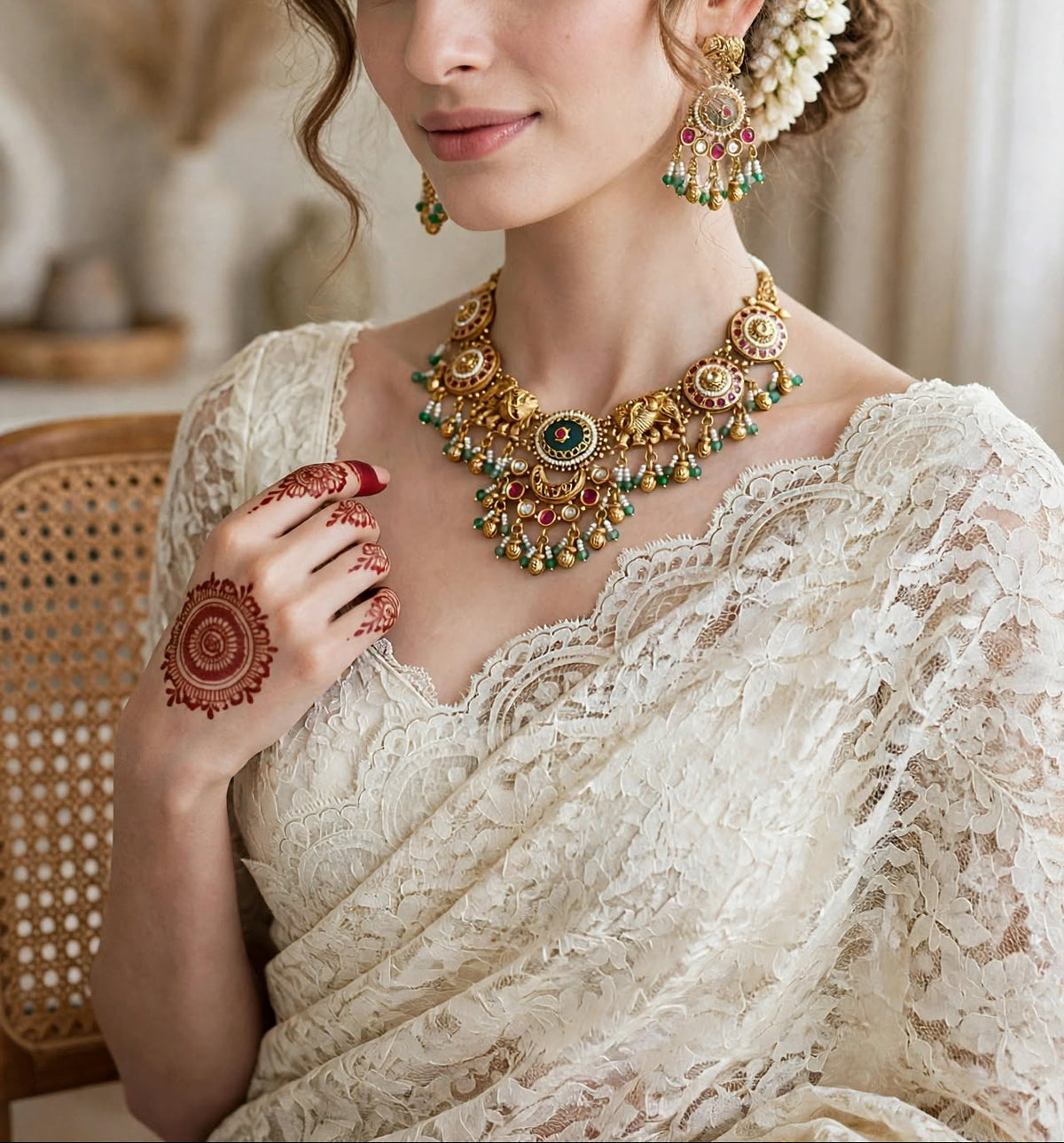 Imperial Devi Statement Necklace