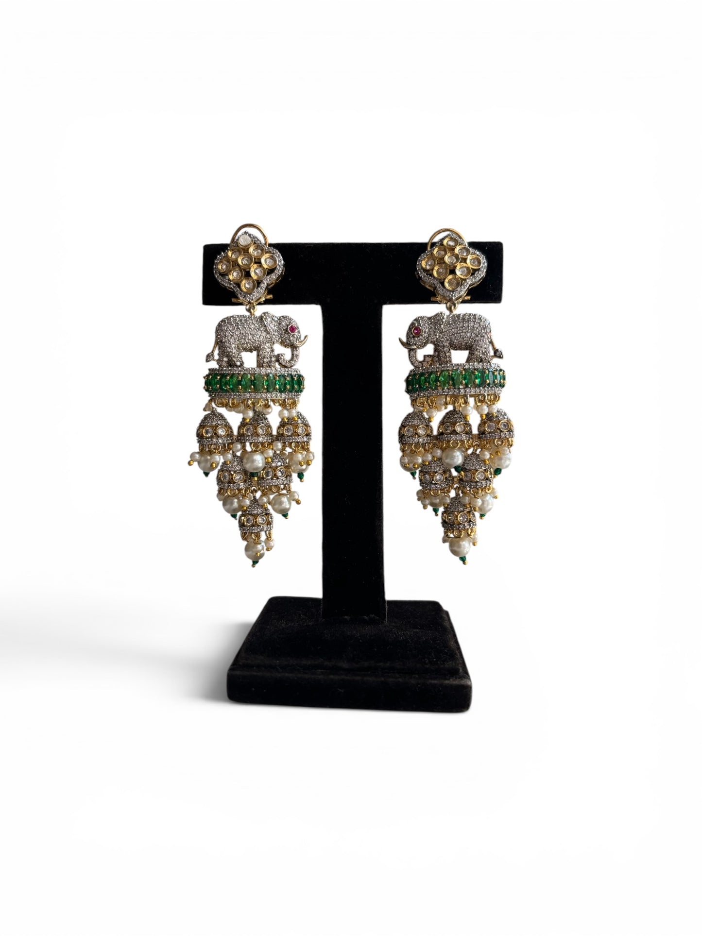 Rajsi Gajraani Jhumkas