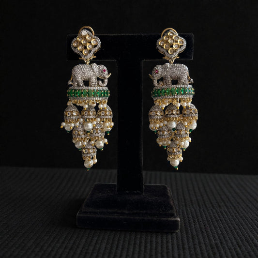 Rajsi Gajraani Jhumkas
