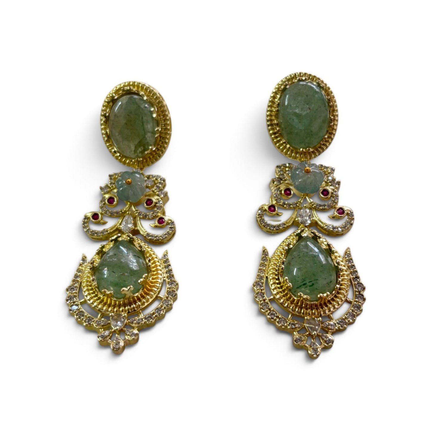 Emerald Rajvanshi Heirloom Necklace Set