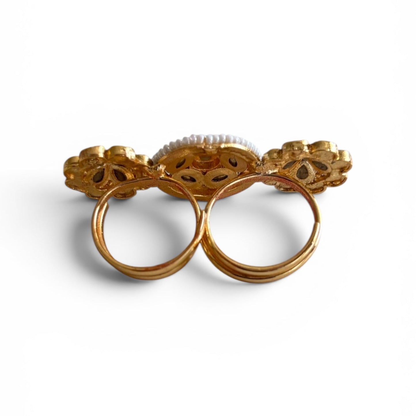 Noor-e-Raaj Polki Ring Trio