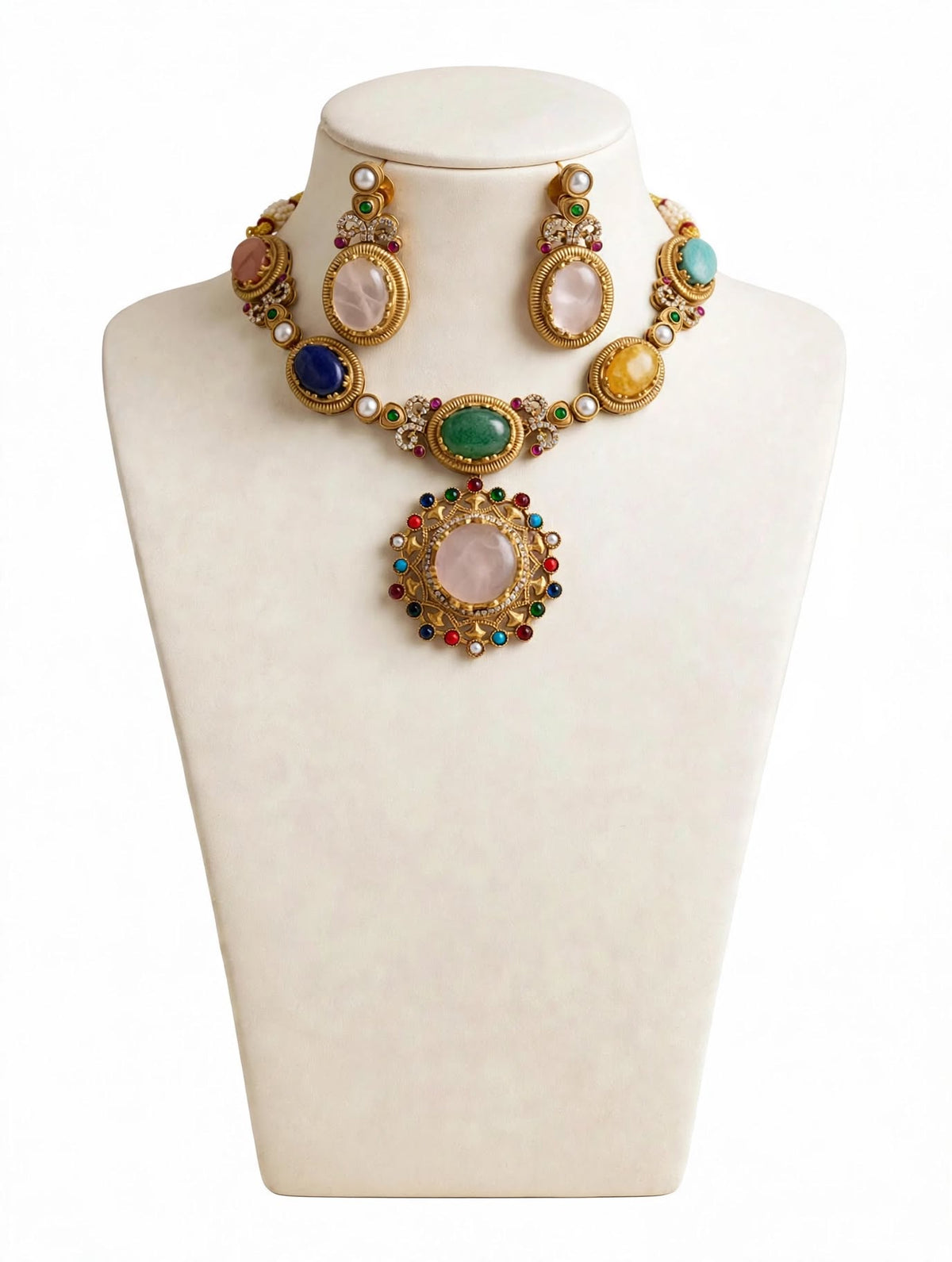 The Rajsi Navya Heirloom Pendant Set