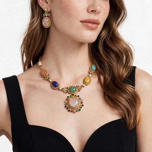 The Rajsi Navya Heirloom Pendant Set